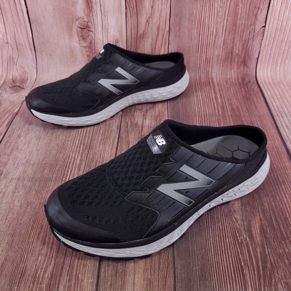 New Balance Fresh Foam 900v1 Mens Size 12.5 4E Black Slip On Shoes MA900BK - Picture 1 of 13